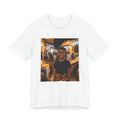 Photo Print T‑Shirt — Smiling Girl Market Street Photograph Tee